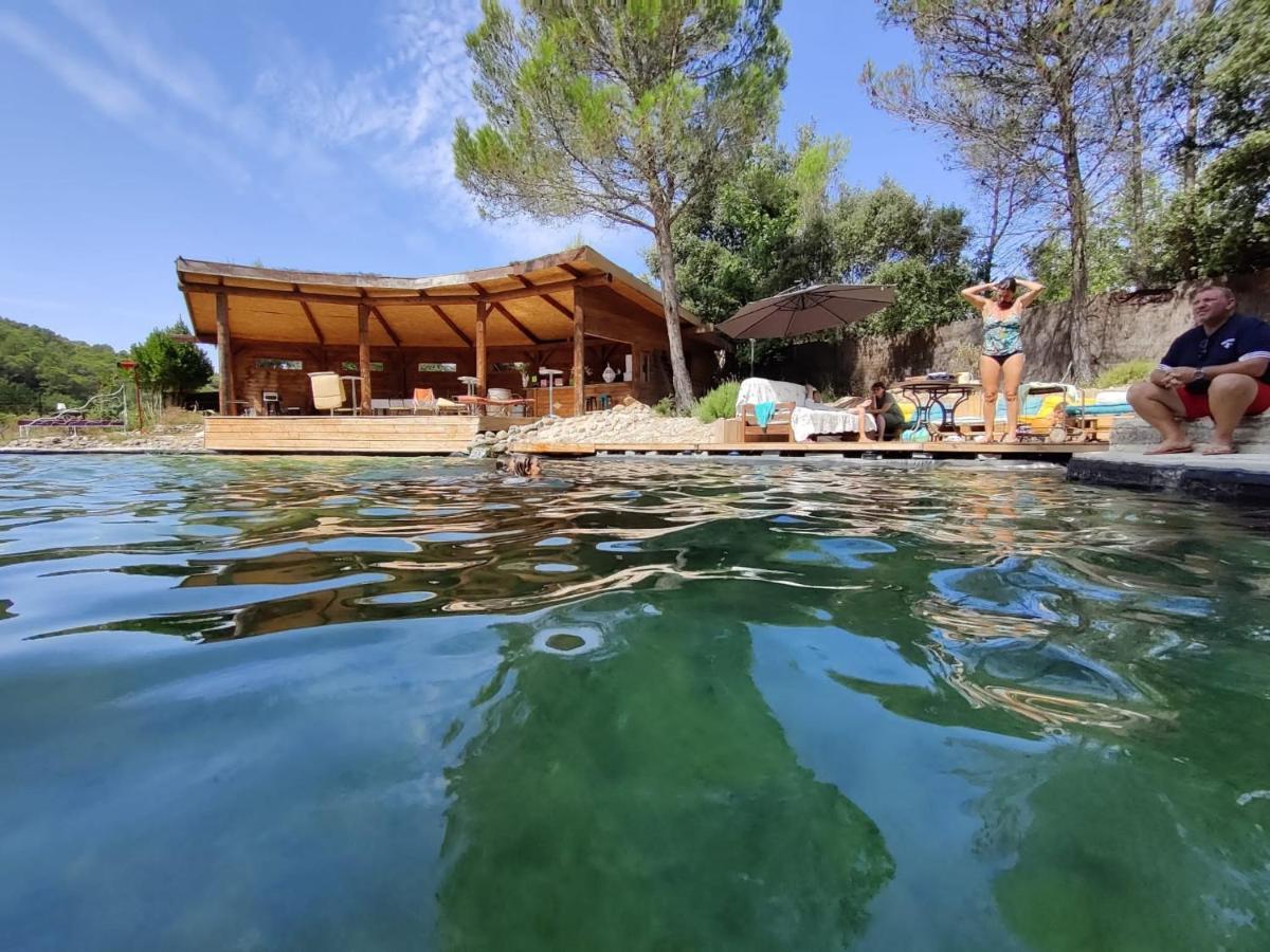 L'Etang Des Cigales Lägenhet Uchaux Exteriör bild